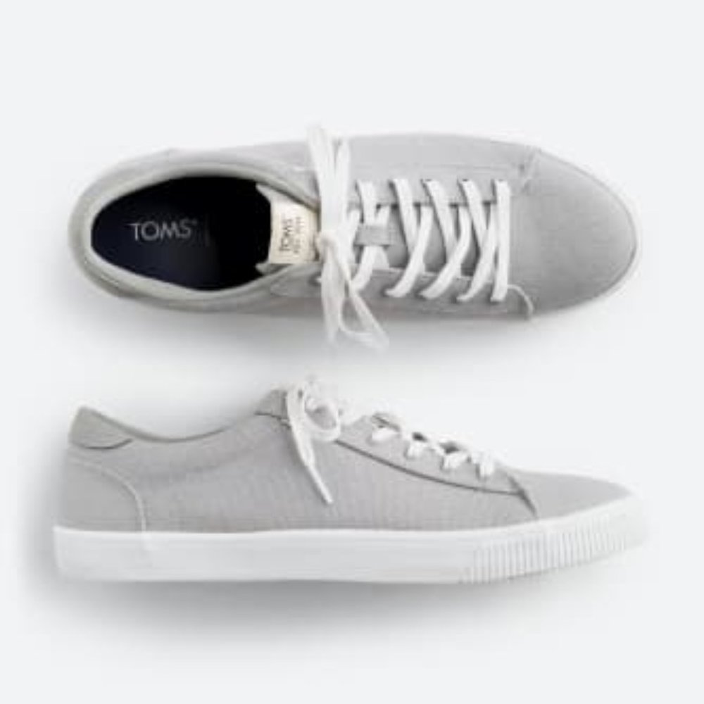 TOMS Carlson Canvas Sneaker  11 | Grey